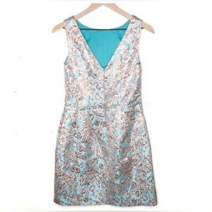 Gorgeous Aiden Brocade Sheath Dress